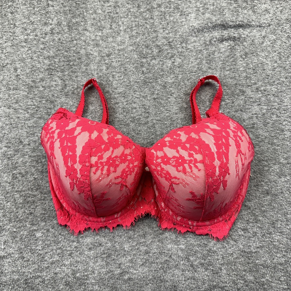 VS Dream Angels lined demi lace & mesh 34DDD